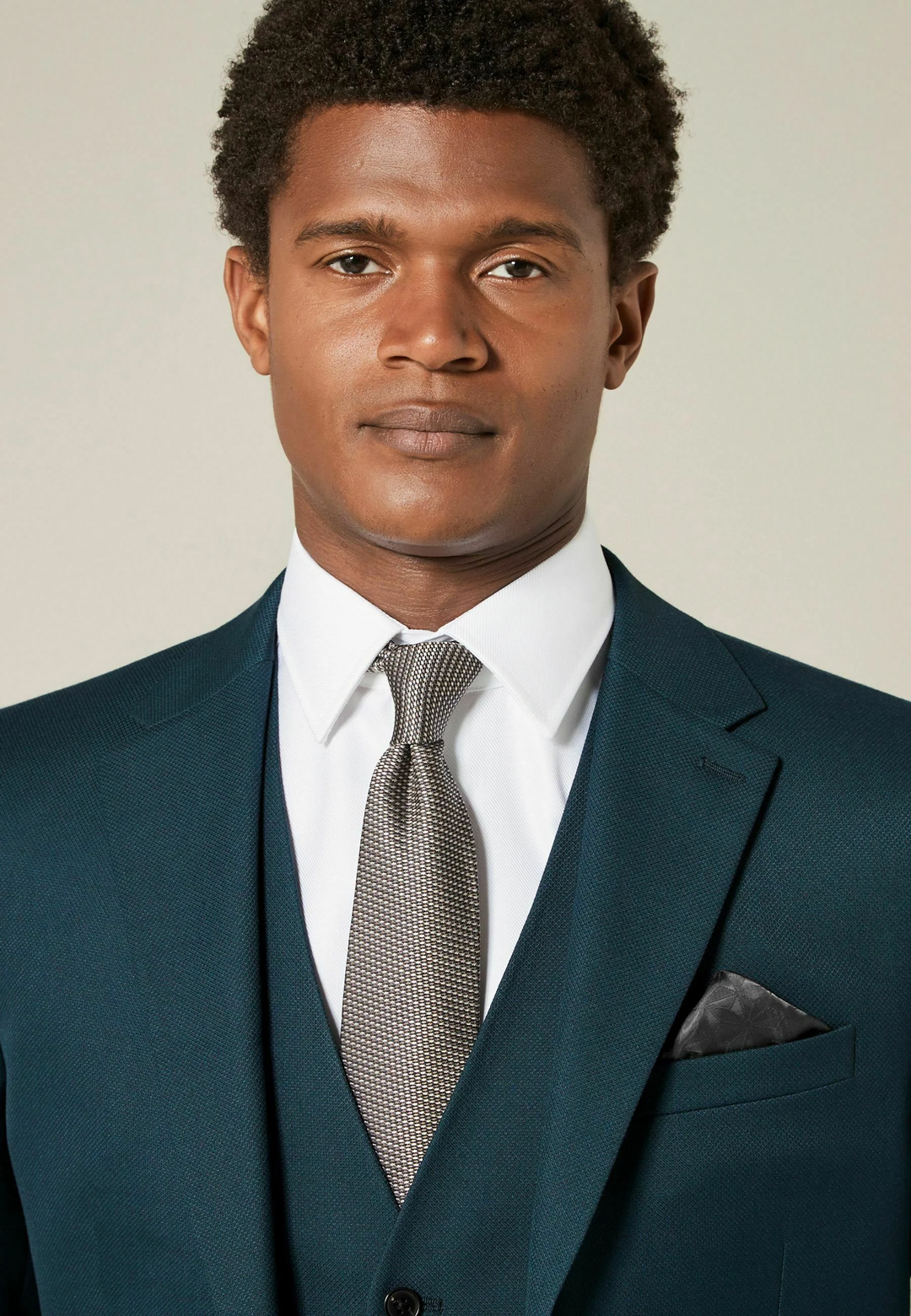 Fashion Men's 3 Pieces Flat Peak Lapel Tuxedos For Party (Blazer+vest+Pants) mens event wear