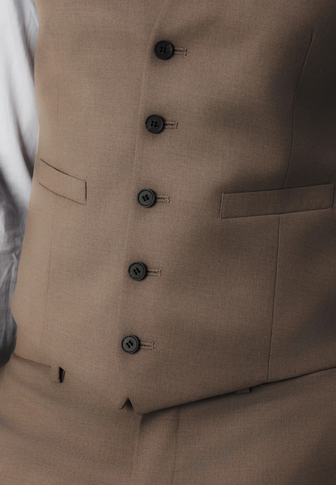 Fashion Men's 3 Pieces Flat Peak Lapel Tuxedos For Party (Blazer+vest+Pants) mens event wear