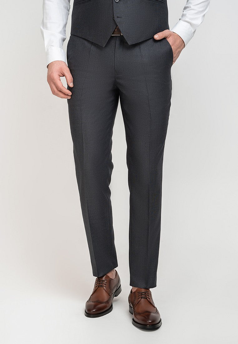 Fashion Men's 3 Pieces Flat Peak Lapel Tuxedos For Party (Blazer+vest+Pants) mens event wear