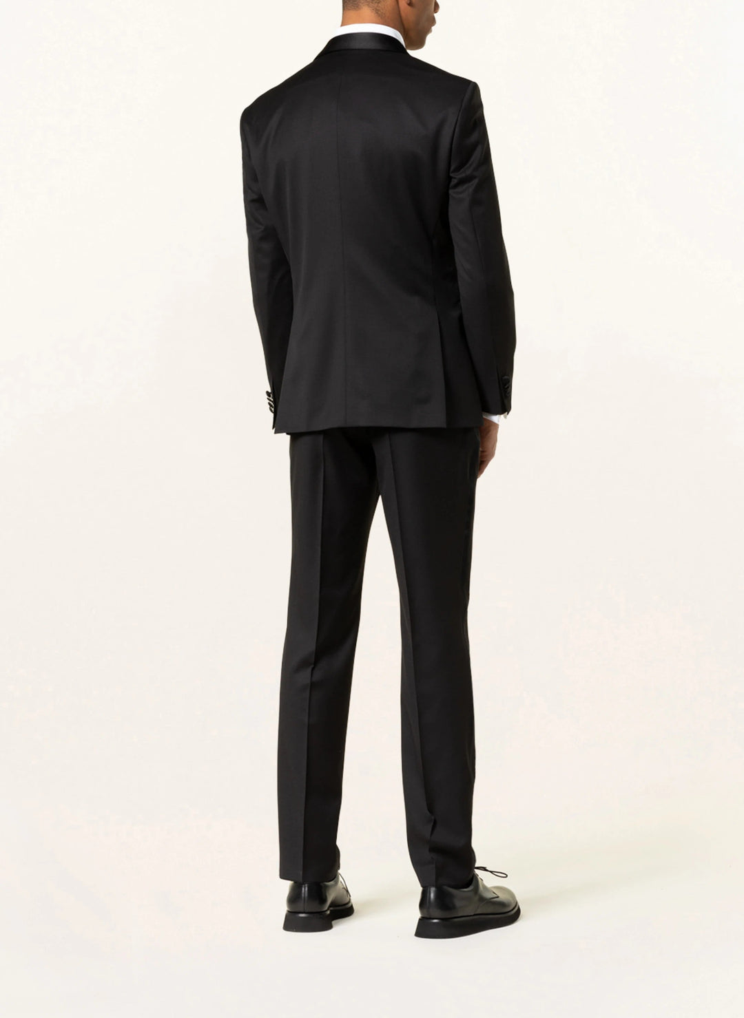 Fashionable Men's 2-piece Suit Velvet Shawl Collar Wedding Suit (Blazer+Pants) mens event wear
