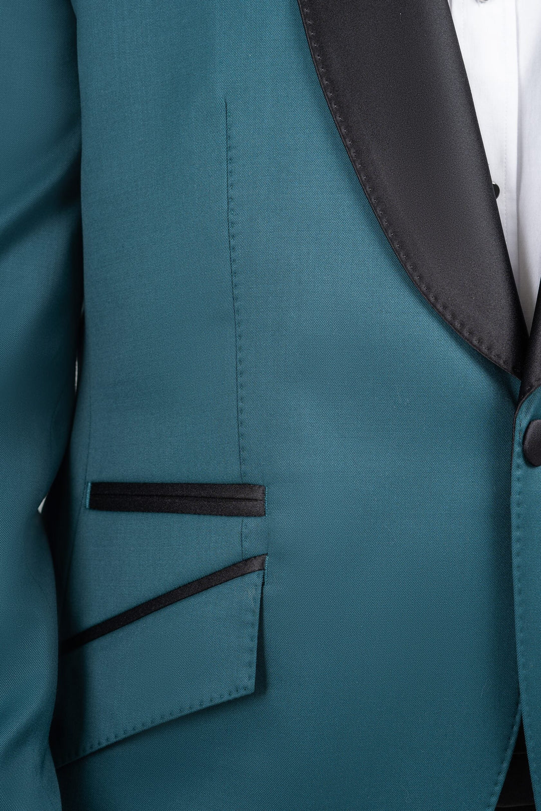 Fashionable Men's 2-piece Suit Velvet Shawl Lapel Wedding Suit (Blazer+Pants) mens event wear