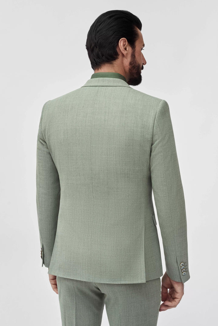 Forma 2 Piece Men's Suit Flat Notched Wedding Lapel (Blazer + Pants) mens event wear