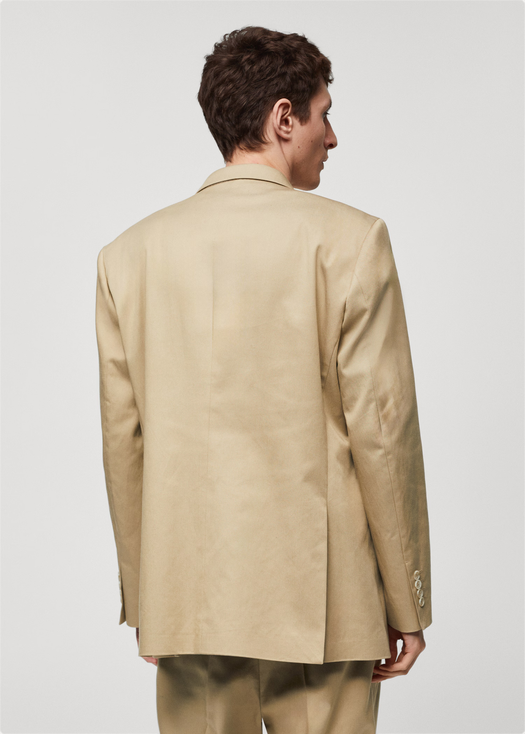 Formal 2 Pieces Mens Suit Flat Notch Lapel Tuxedos For Wedding (Blazer+Pants) mens event wear