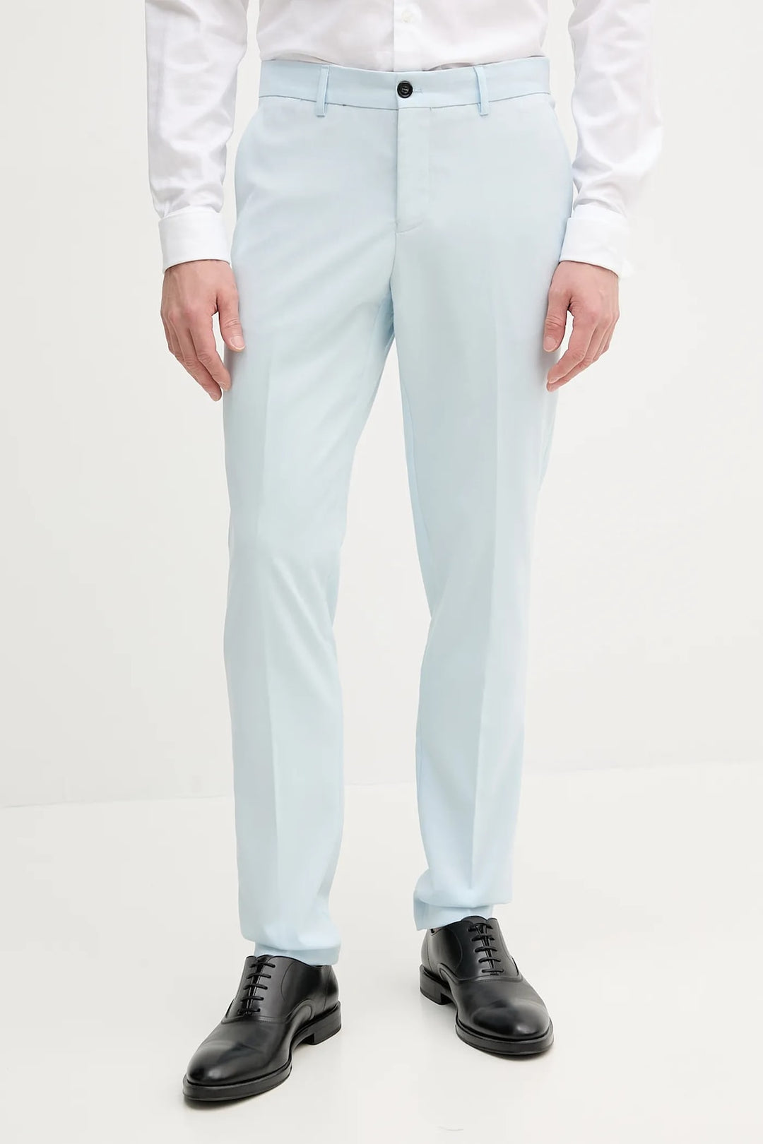 Formal 2 Pieces Mens Suit Flat Notch Lapel Tuxedos For Wedding (Blazer+Pants) mens event wear