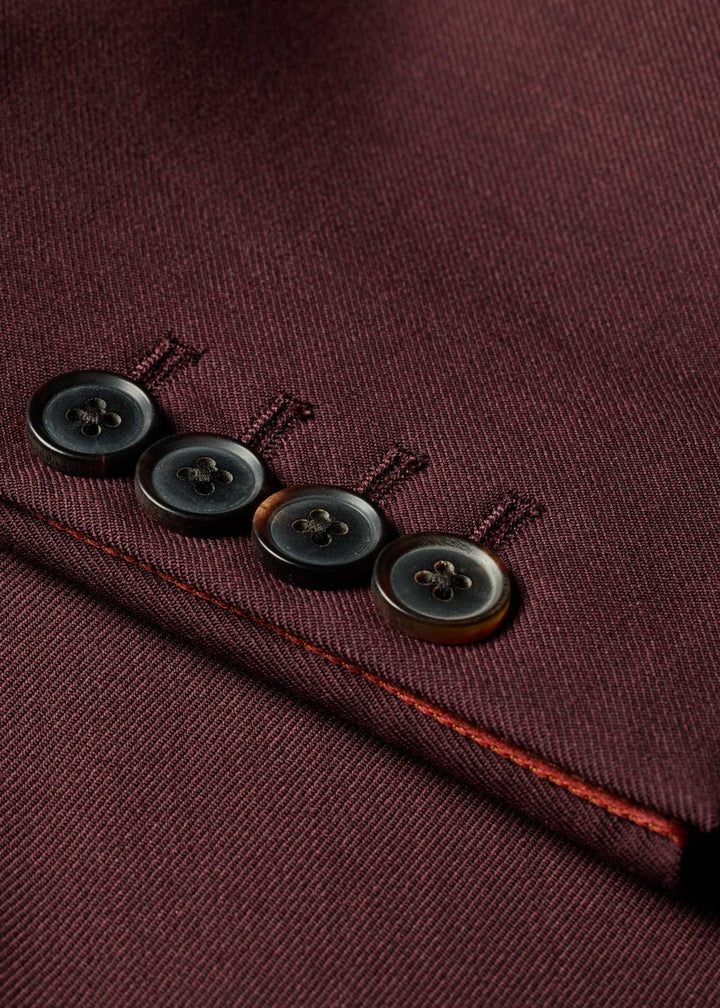 Formal 2 Pieces Mens Suit Flat Notch Lapel Tuxedos For Wedding (Blazer+Pants) mens event wear