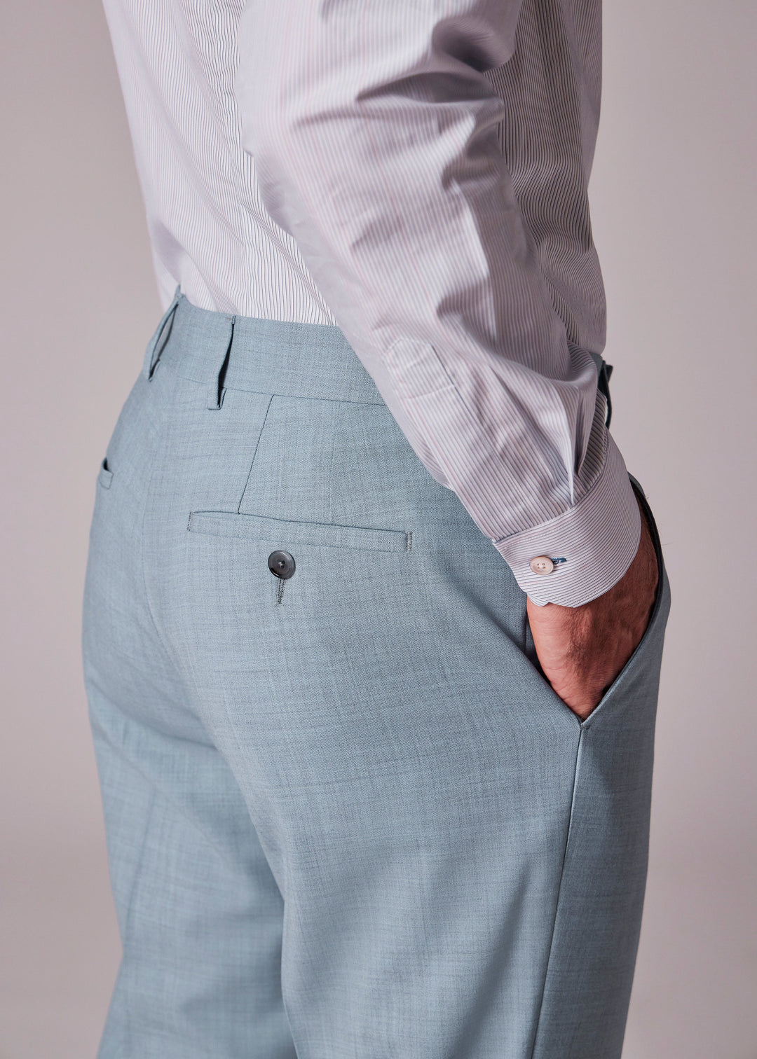 Formal 2 Pieces Mens Suit Flat Notch Lapel Tuxedos For Wedding (Blazer+Pants) mens event wear