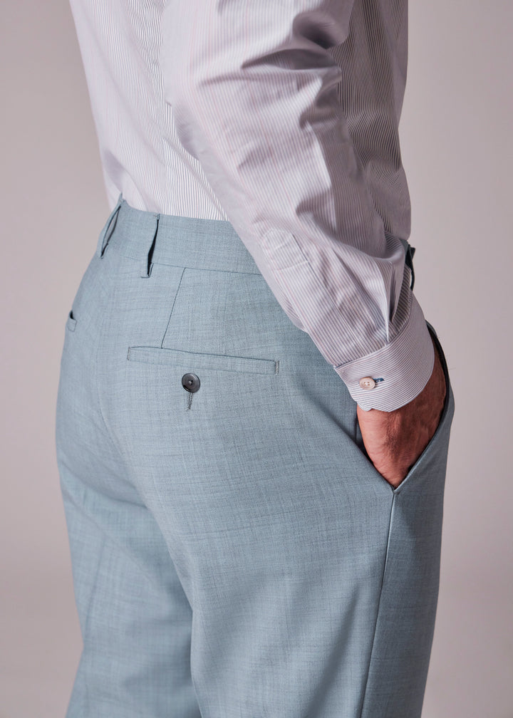 Formal 2 Pieces Mens Suit Flat Notch Lapel Tuxedos For Wedding (Blazer+Pants) mens event wear