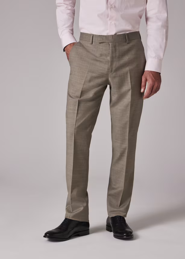 Formal 2 Pieces Mens Suit Flat Notch Lapel Tuxedos For Wedding (Blazer+Pants) mens event wear