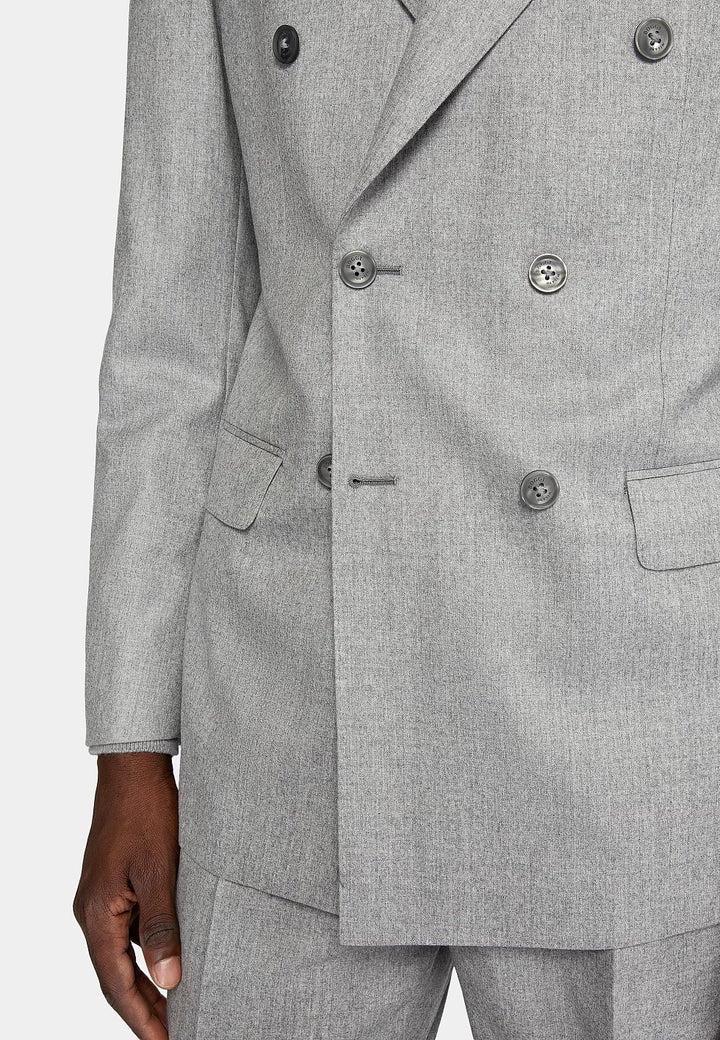 Formal 2 Pieces Mens Suit Flat Peak Lapel Tuxedos For Wedding (Blazer+Pants) mens event wear