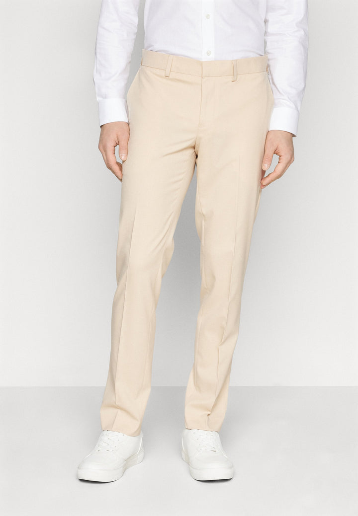 Formal 2 Pieces Mens Suit Flat Peak Lapel Tuxedos For Wedding (Blazer+Pants) mens event wear