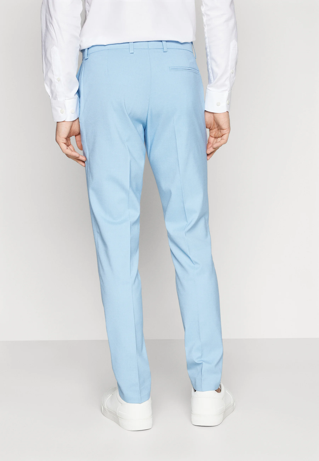 Formal 2 Pieces Mens Suit Flat Peak Lapel Tuxedos For Wedding (Blazer+Pants) mens event wear