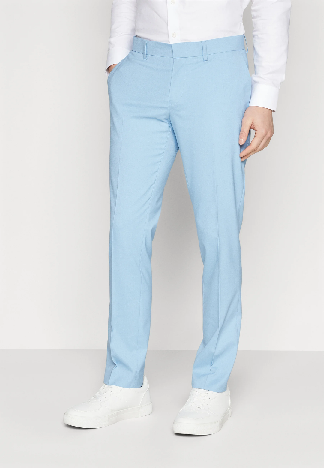 Formal 2 Pieces Mens Suit Flat Peak Lapel Tuxedos For Wedding (Blazer+Pants) mens event wear