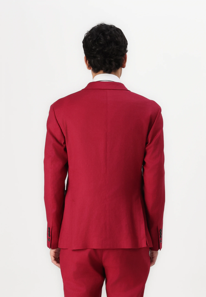 Formal 2 Pieces Mens Suit Flat Peak Lapel Tuxedos For Wedding (Blazer+Pants) mens event wear