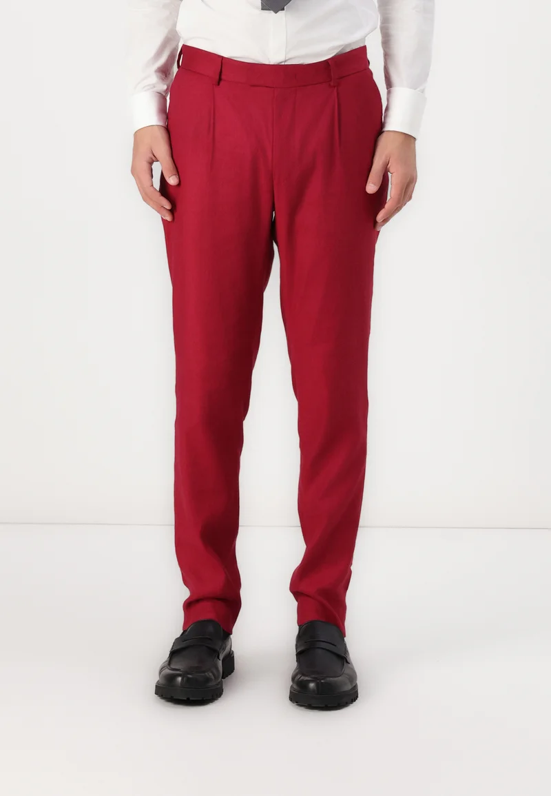 Formal 2 Pieces Mens Suit Flat Peak Lapel Tuxedos For Wedding (Blazer+Pants) mens event wear