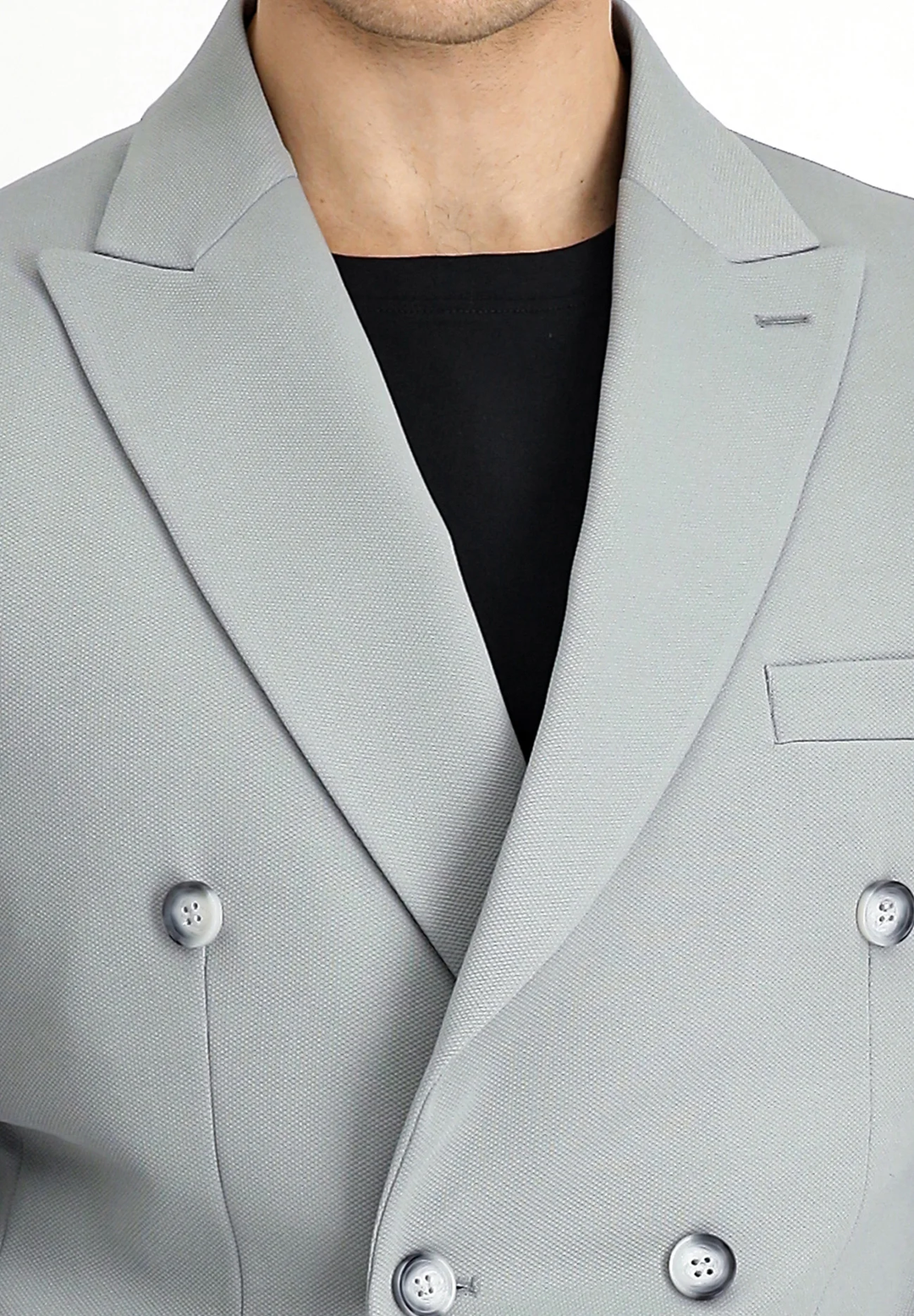 Formal 2 Pieces Mens Suit Flat Peak Lapel Tuxedos For Wedding (Blazer+Pants) mens event wear