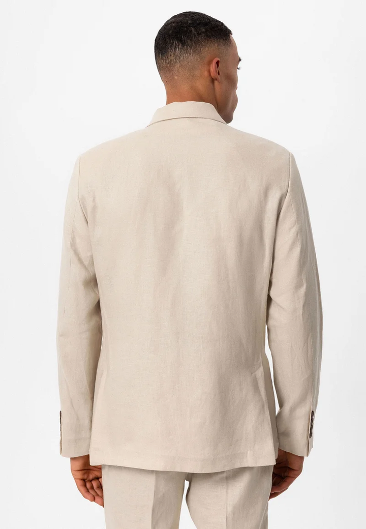 Formal 2 Pieces Mens Suit Flat Peak Lapel Tuxedos For Wedding (Blazer+Pants) mens event wear