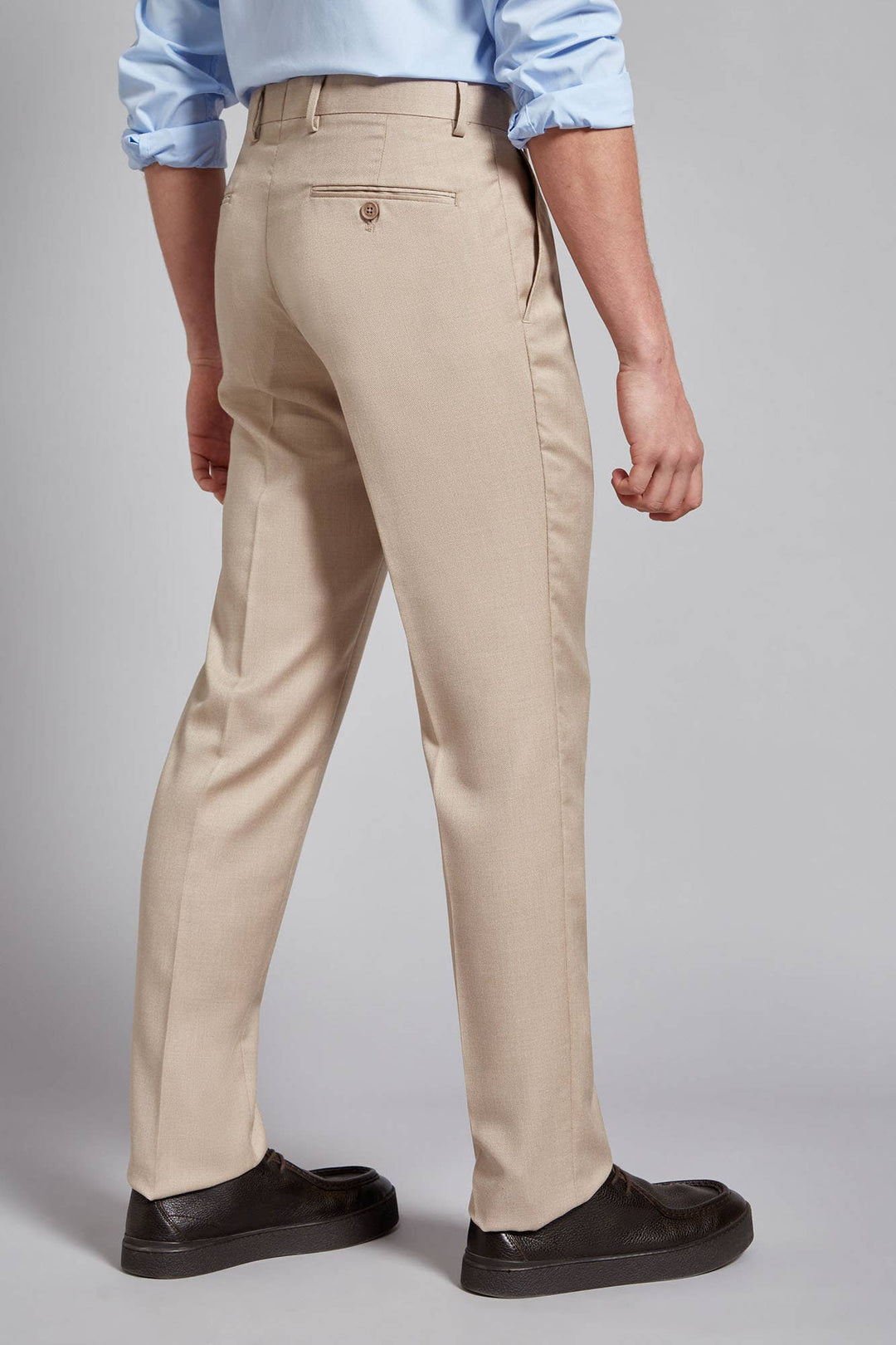 Formal 2 Pieces Mens Suit Flat Peak Lapel Tuxedos For Wedding (Blazer+Pants) mens event wear