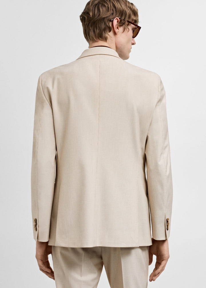 Formal 2 Pieces Mens Suit Flat Peak Lapel Tuxedos For Wedding (Blazer+Pants) mens event wear