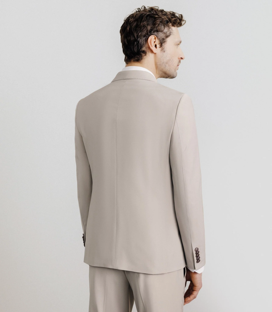 Formal 2 Pieces Mens Suit Flat Peak Lapel Tuxedos For Wedding (Blazer+Pants) mens event wear