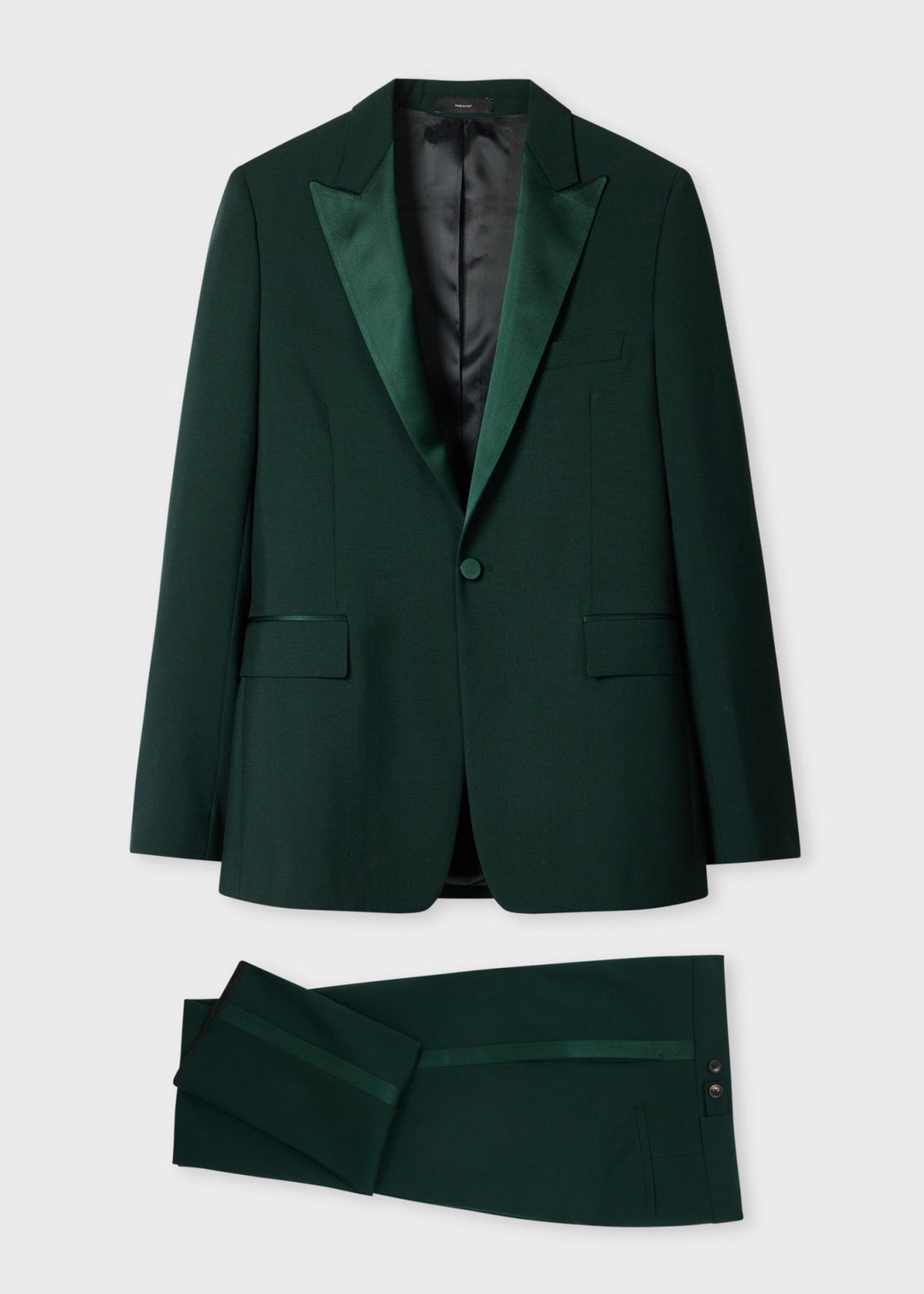 Formal 2 Pieces Mens Suit Flat Peak Lapel Tuxedos For Wedding (Blazer+Pants) mens event wear