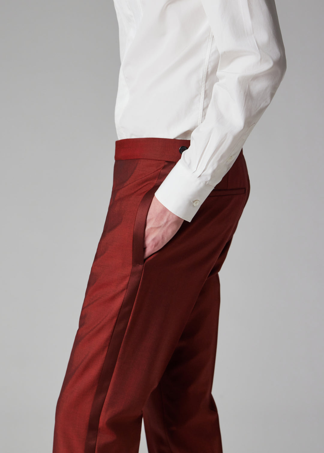 Formal 2 Pieces Mens Suit Flat Peak Lapel Tuxedos For Wedding (Blazer+Pants) mens event wear