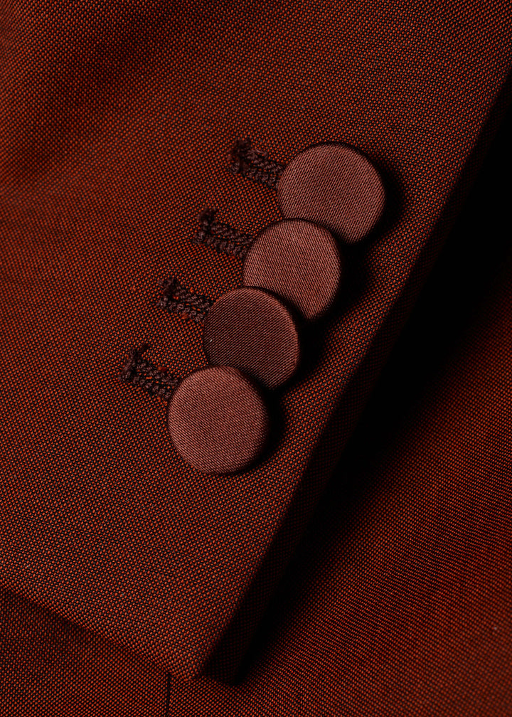 Formal 2 Pieces Mens Suit Flat Peak Lapel Tuxedos For Wedding (Blazer+Pants) mens event wear