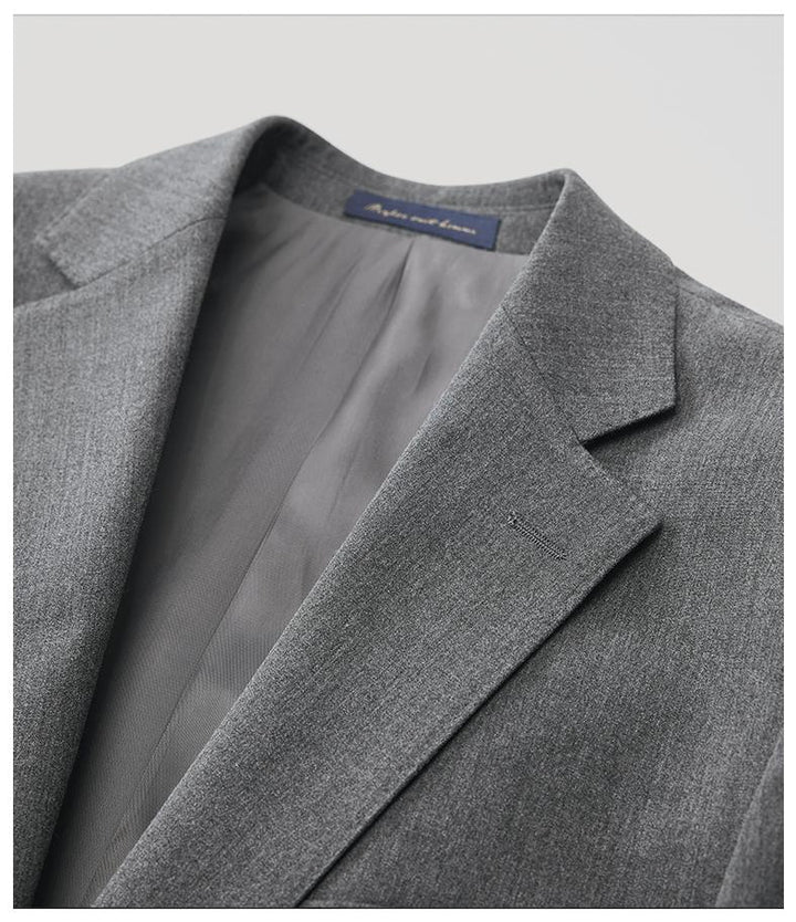 Formal 2 Pieces Mens Suit Flat Peak Lapel Tuxedos For Wedding (Blazer+ Vest + Pants) mens event wear