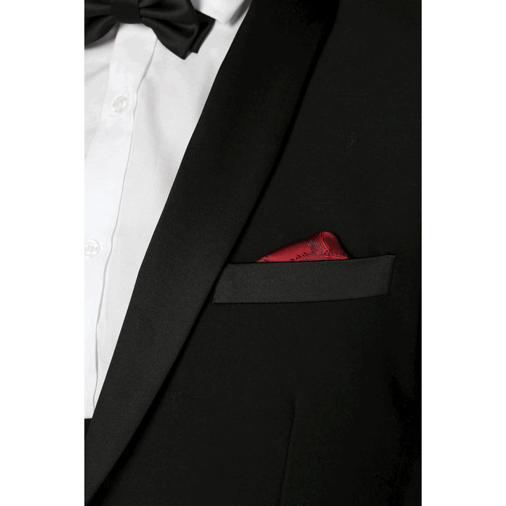 Formal 3 Pieces Mens Suit Flat Shawl Lapel Tuxedos (Blazer+vest+Pants) mens event wear