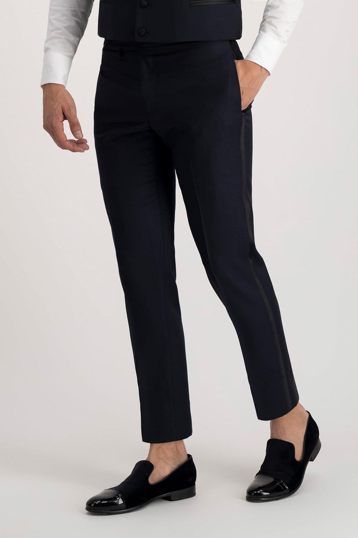 Formal Men's Suit 3 Piece Peak Lapel Solid Color Tuxedo Wedding (Blazer + Vest + Pants) mens event wear