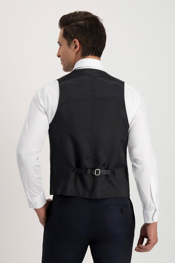 Formal Men's Suit 3 Piece Peak Lapel Solid Color Tuxedo Wedding (Blazer + Vest + Pants) mens event wear