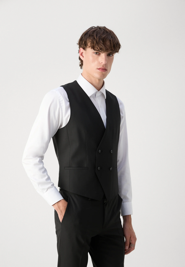 Formal Men's Suits Slim Fit 3 Pieces Notch Lapel Tuxedos (Blazer+Vest+ Pant) mens event wear