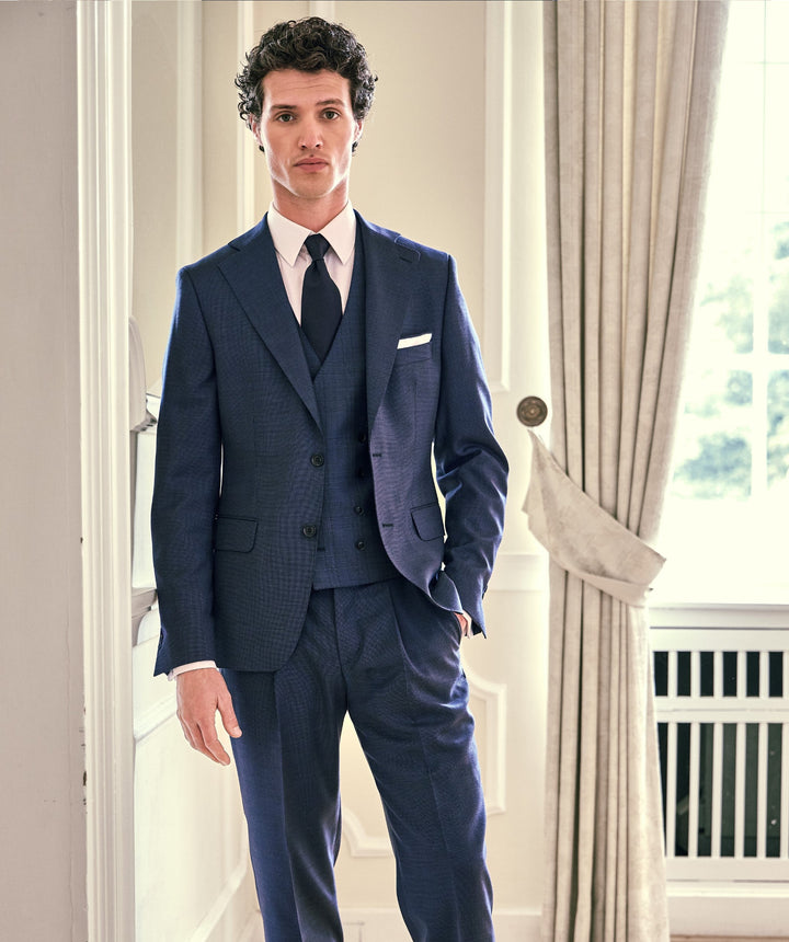 Formal Men's Suits Slim Fit 3 Pieces Notch Lapel Tuxedos (Blazer+Vest+ Pant) mens event wear