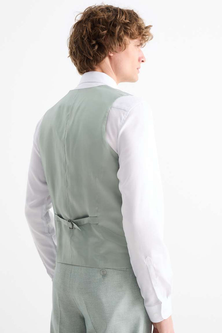 Formal Men's Suits Slim Fit 3 Pieces Notch Lapel Tuxedos (Blazer+Vest+ Pant) mens event wear