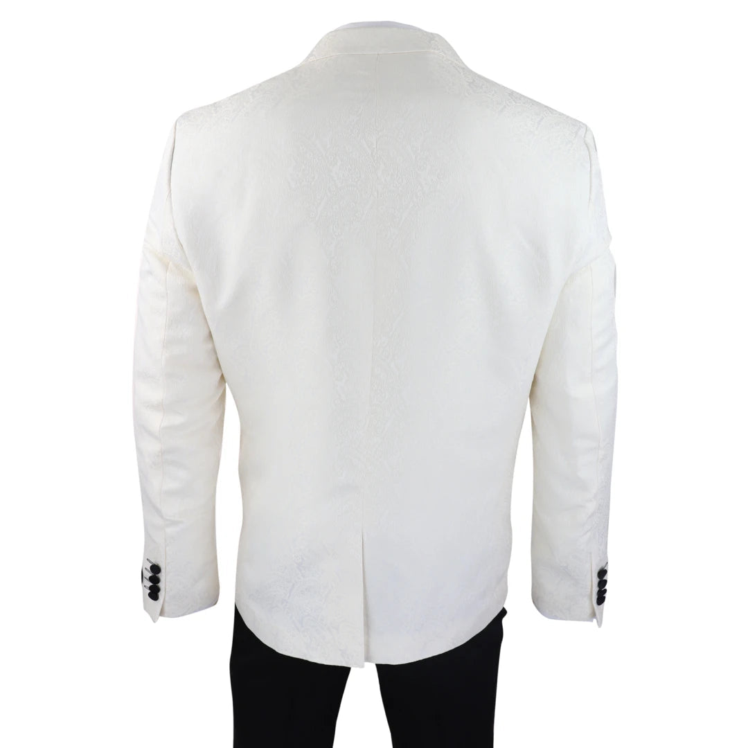 Formal Men's Suits Slim Fit 3 Pieces Peak Lapel Tuxedos (Blazer+Vest+ Pant) mens event wear