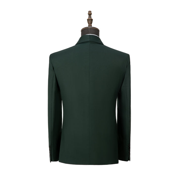 Leisure Mens Suit Double Breasts Shawl Lapel 2 Pieces (Blazer+Pants) mens event wear