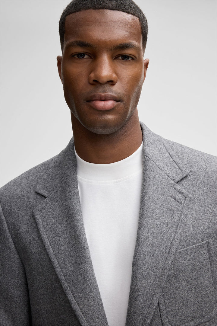 Men's Casual 2 Pieces Mens Suit Tweed Notch Lapel Tuxedos (Blazer+Pants) mens event wear