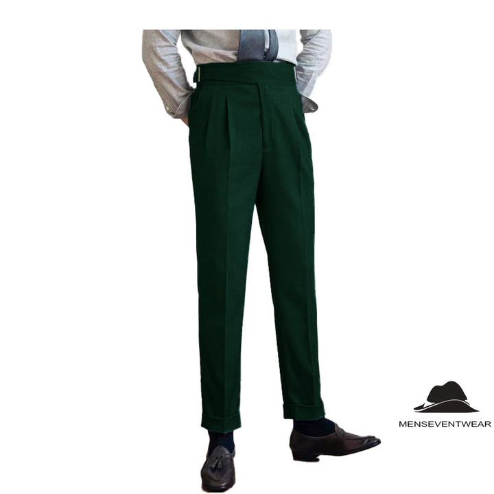 Men's Causal Suit Pants Regular Fit Trousers mens event wear