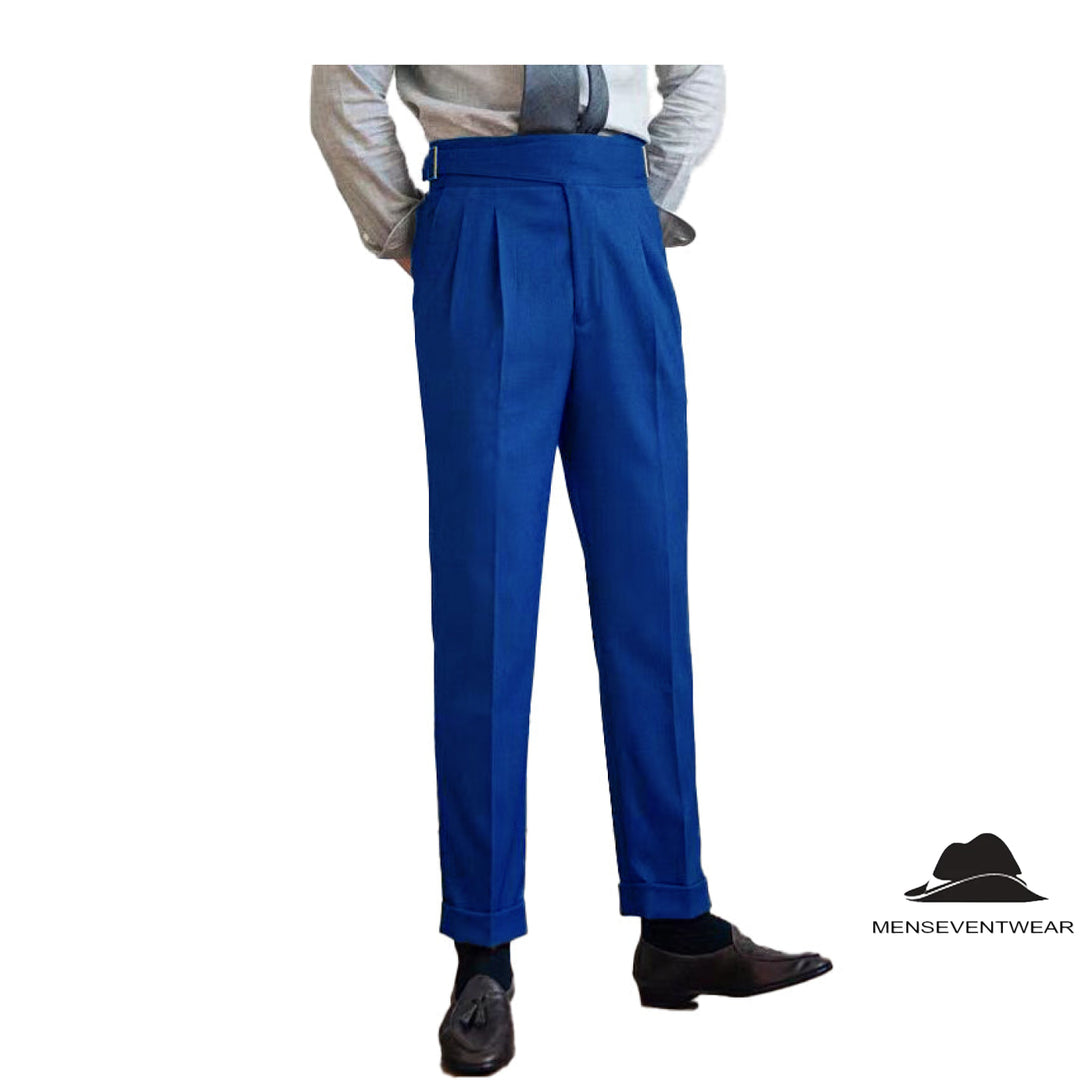 Men's Causal Suit Pants Regular Fit Trousers mens event wear