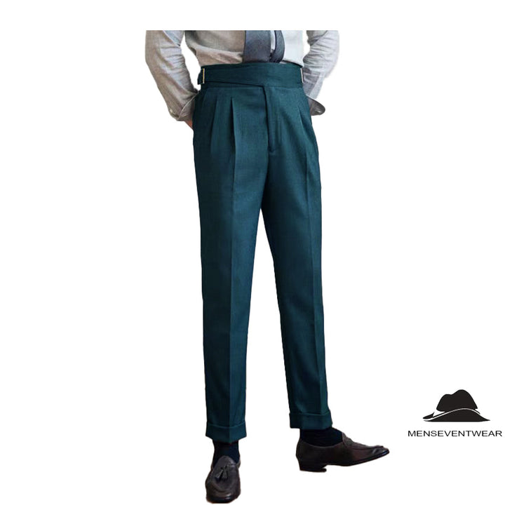 Men's Causal Suit Pants Regular Fit Trousers mens event wear