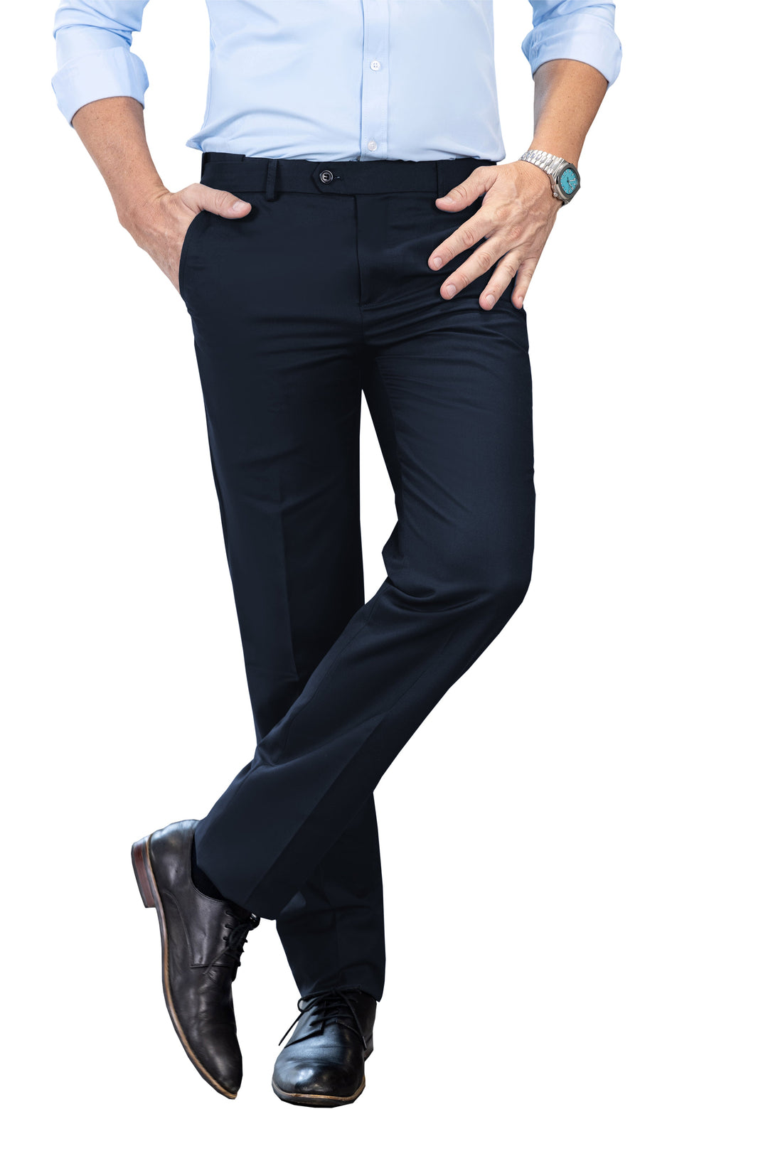 Men's Formal Suit Pants Regular Fit Trousers mens event wear