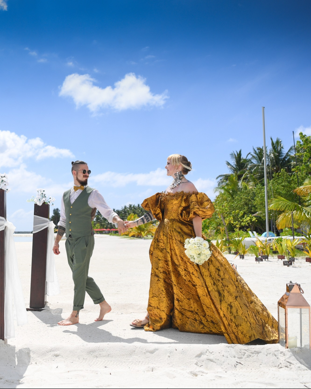 Menseventwear 2 Pieces Mens Suit Flat V Neck Vest Suit For Wedding (Vest + Pants) mens event wear