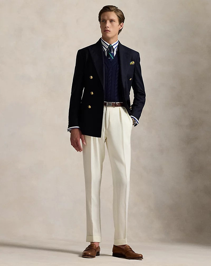 Menseventwear Fashion Men's Slim Fit Peak Lapel Flat Blazer mens event wear