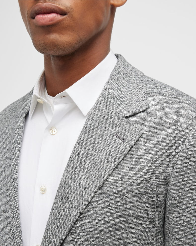 Menseventwear Men's Casual 2 Pieces Mens Suit Classic Tweed Notch Lapel Tuxedos (Blazer+Pants) mens event wear