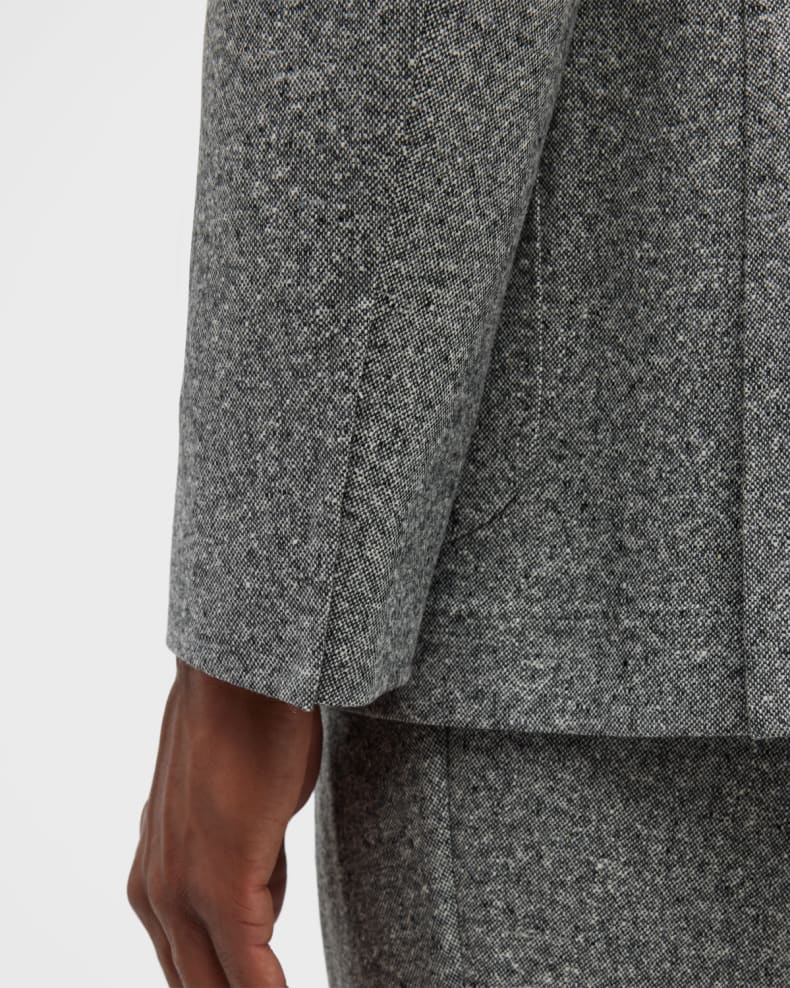 Menseventwear Men's Casual 2 Pieces Mens Suit Classic Tweed Notch Lapel Tuxedos (Blazer+Pants) mens event wear