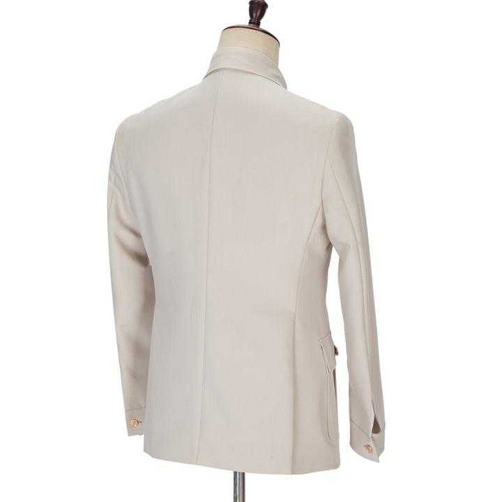 Classic Men's 2 pieces Mens Suit Stand Lapel Flat Tuxedos (Blazer+Pants) mens event wear