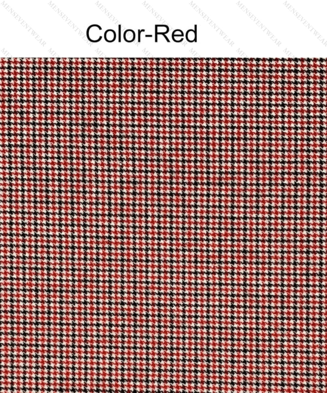 Fashion Men's 3 Pieces Houndstooth Notch Lapel Tuxedos (Blazer+vest+Pants) mens event wear