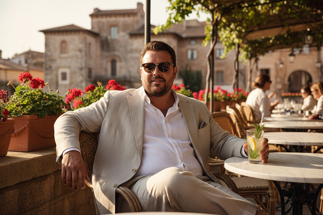 The Summer Suit Guide for Men with a Fuller Physique: Look Sharp, Stay Cool