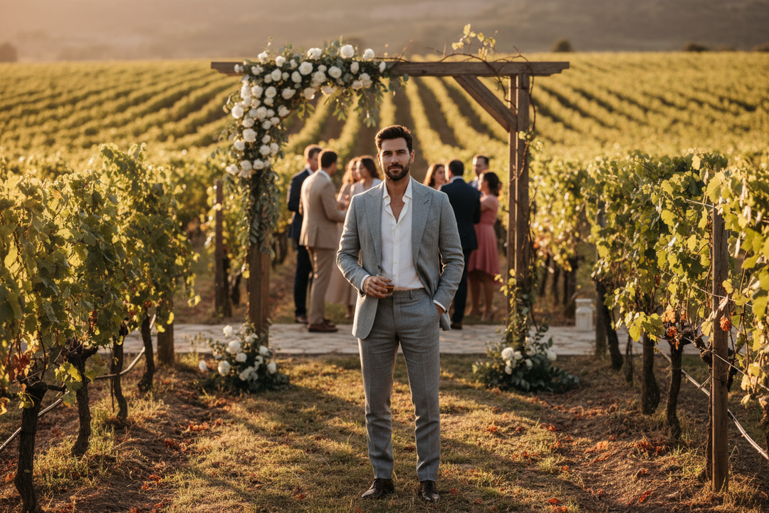The Modern Man's Guide to Casual Wedding Attire