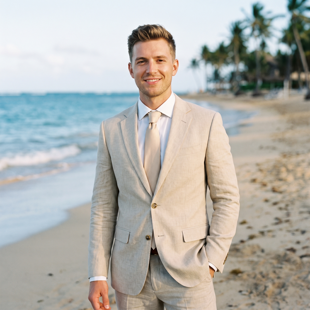 Cotton Linen Suit