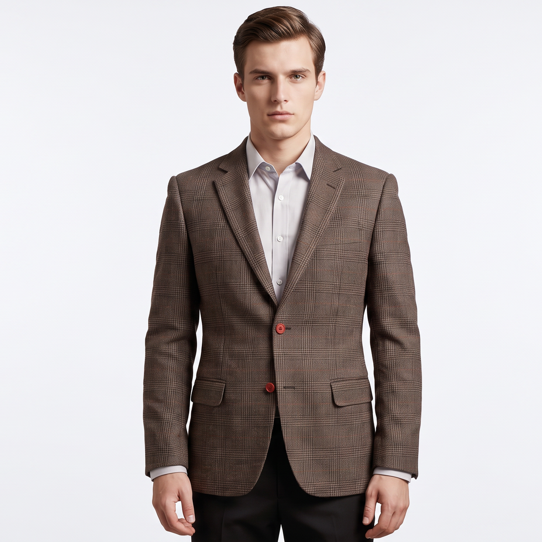 Plaid Blazer